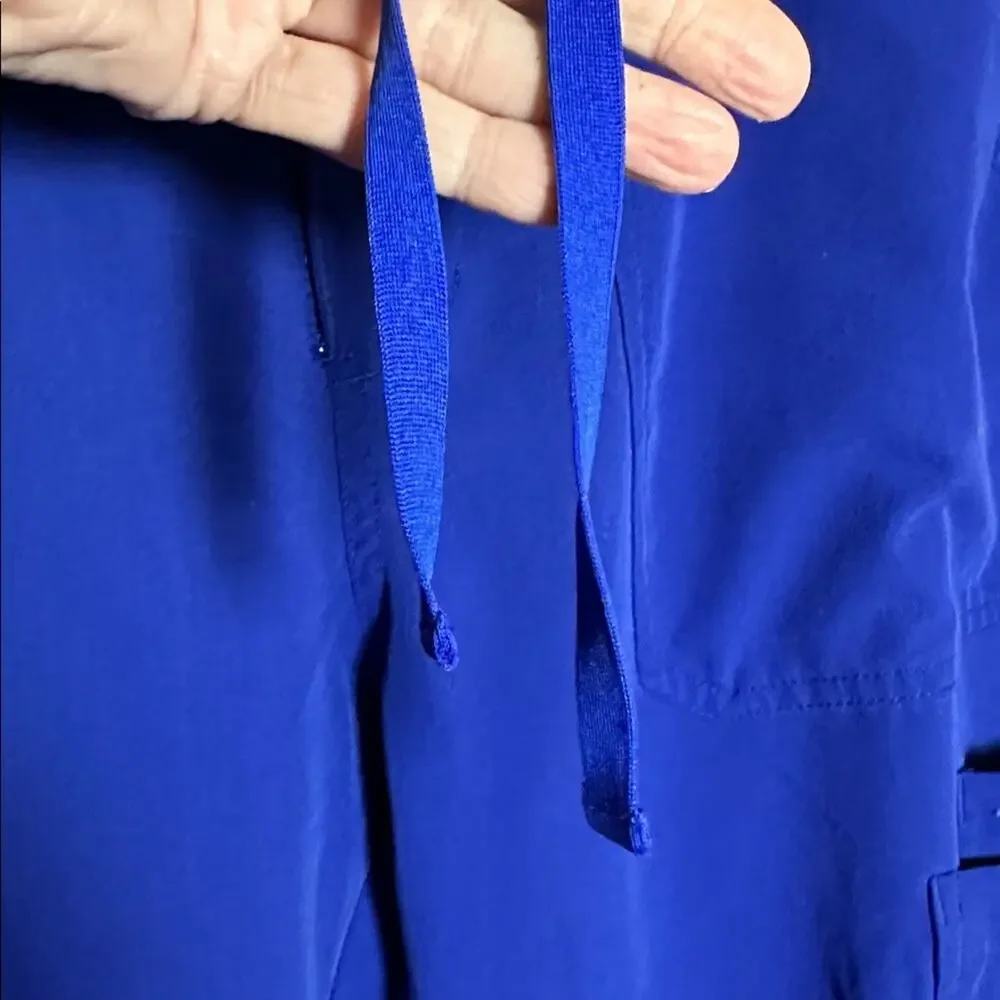 Figs Men's Cairo Cargo Scrub Pants Technical Collection TM3001 Blue Medium
